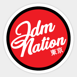 JDM Nation Sticker